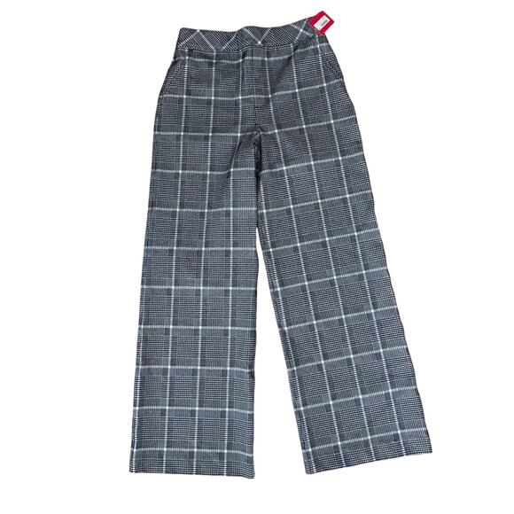 Spanx PBP Wide Leg Classic Plaid Pant Womens Size Medium Tall
